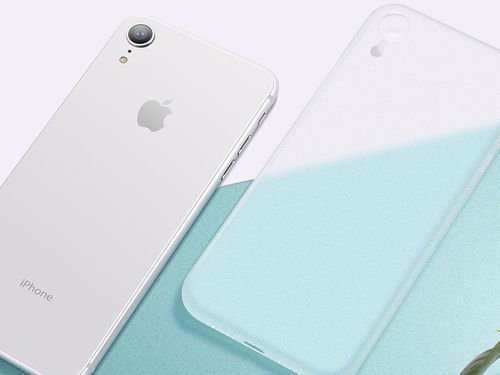 Etui Cafele ultra slim do Apple iPhone Xr białe na Arena.pl