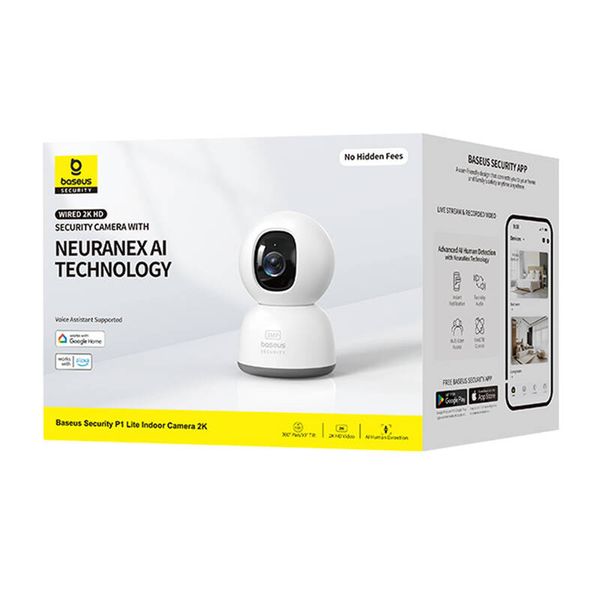 kamer wewnętrzna baseus p1 lite 2k (biała) zdjęcie 8