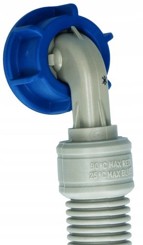 Waz Zasilający Dopływowy z Zaworem Aquastop do Pralki / Zmywarki 1,5 m na Arena.pl