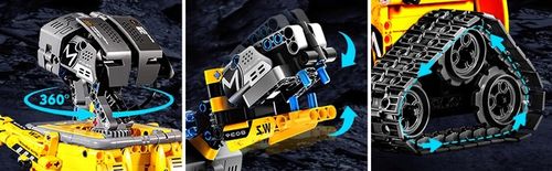 FIGURKA ROBOT WALL E 520 szt KLOCKI - 3w1 PROGRAMOWALNY RC ROBOT na Arena.pl