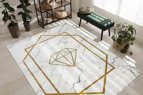 RUG/LU/ESTEMA/DIAMOND/CREAM+GOLD/80x150 na Arena.pl