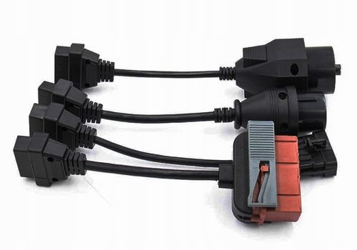 ZESTAW ADAPTERÓW 8 OBD OBDII AUTOCOM DELPHI DS150E WOW KABLE DIAGNOSTYCZNE na Arena.pl