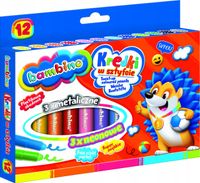 KREDKI W SZTYFCIE 12KOL.BAMBINO 8672