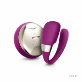 lelo tiani 3 deep rose - masażer dla par, zdalne sterowanie, wodoodporny