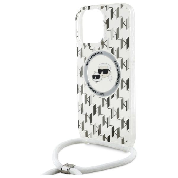 Etui Karl Lagerfeld do iPhone 16 Pro, Przezroczysty, MagSafe zdjęcie 5