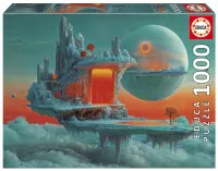 Puzzle Educa 1000 elementów Educa Puzzle 1000 el. Planeta ognia i lodu