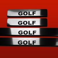 Listwa progowa VOLKSWAGEN GOLF MK7 Stal nierdzewna 304 połysk 4szt