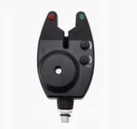 SYGNALIZATOR WĘDKARSKI WODOODPORNY CZUJNIK ALARM GRUNT DIODY LED + BATERIA