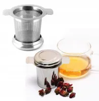 ZAPARZACZ NA HERBATE ZIOŁA SITKO DO KUBKA SZKLANKI STAL NIERDZEWNA