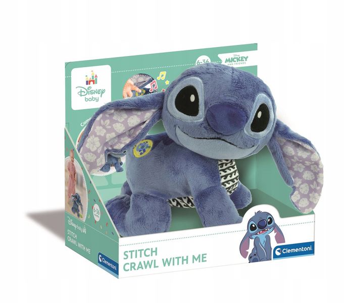 Pluszowy stitch raczkujemy razem zdjęcie 1