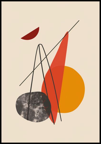Plakat 70x100cm Harmonijna Forma zdjęcie 2
