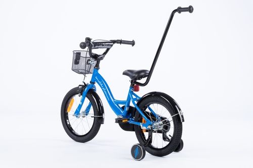 rower rowerek TOMABIKE 14 cali M koszyk torpedo prowadnik L niebieski 2025 na Arena.pl