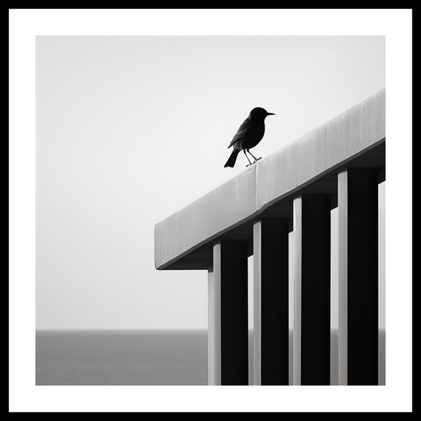 Plakat 40x40cm Samotna Odchłań zdjęcie 3