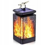 LAMPA SOLARNA LED EFEKT PŁOMIEŃ LAMPION POCHODNIA