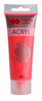 farba akrylowa 75 ml czerwony fluor (201)