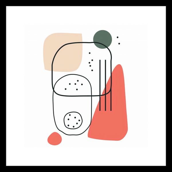 Plakat 20x20cm Przestrzenność zdjęcie 3