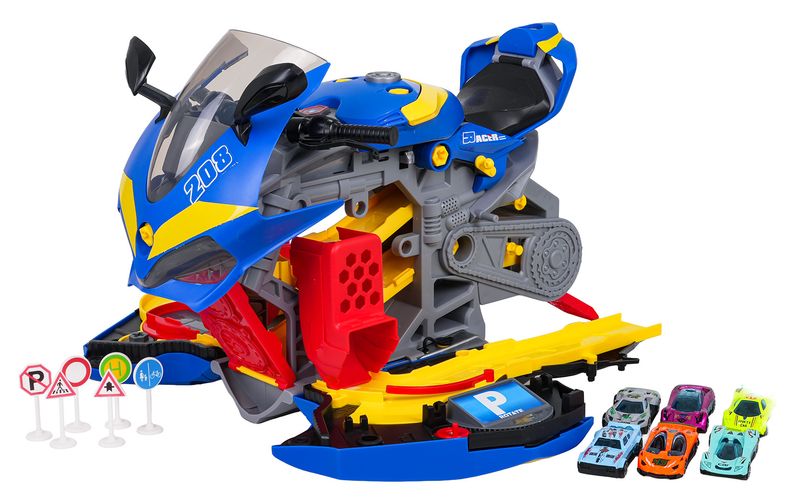 Mega Parking Z Funkcją Dymu Motocykl zdjęcie 8