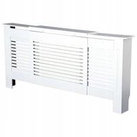 Maskownica Osłona Grzejnik Kaloryfer Obudowa Biała Regulowana