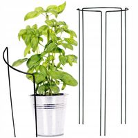 PODPORA METALOWA DO KWIATÓW ROŚLIN OGRODOWYCH TRZYCZĘŚCIOWA PRODUKT POLSKI