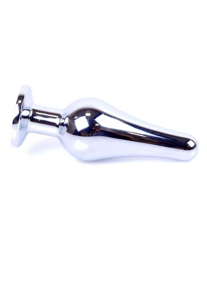Plug-Jewellery Silver Butt Plug- Rose zdjęcie 3