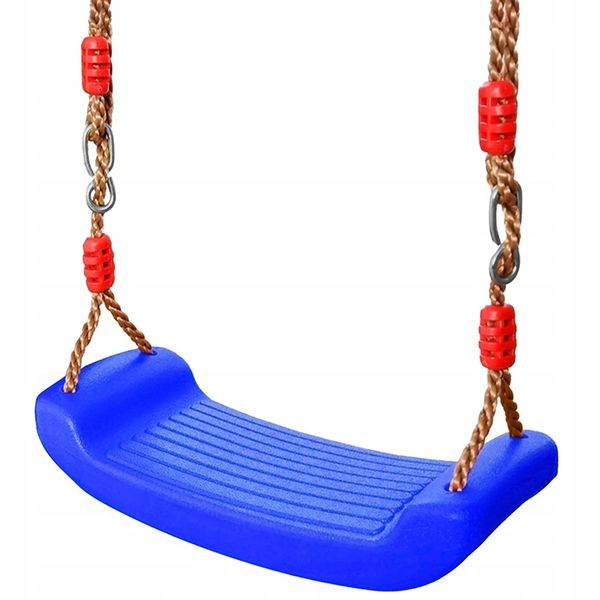 HUŚTAWKA OGRODOWA DLA DZIECI HUŚTAWKA DLA DZIECI DESKA SIEDZISKO PLASTIKOWA zdjęcie 7