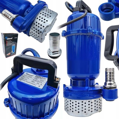 POMPA DO WODY BRUDNEJ CZYSTEJ ZANURZENIOWA SITKO SITO SZAMBA SCIEKÓW 3350W na Arena.pl