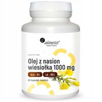 ALINESS Olej z nasion wiesiołka 1000mg 90 kapsułek GLA