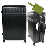 Walizka DUŻA na kółkach podróżna Bagaż XXL 32'' ABS + GRATIS KOLORY SOLIER