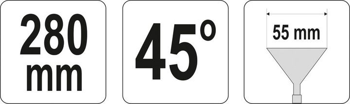 Kleszcze do gięcia blach - odgięte 45°,280mm YT-5416 zdjęcie 4