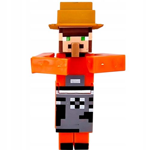 FIGURKA MINECRAFT ZESTAW FIGUREK 3w1 ALEX KOŃ VILLAGER + MIECZ DODATKI XXL na Arena.pl