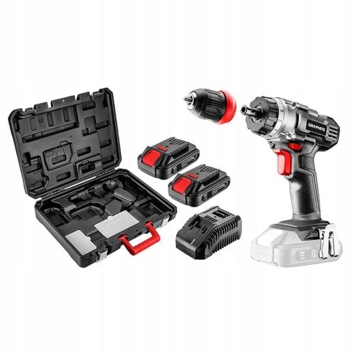 Wiertarko-wkrętarka 2 aku ład GRAPHITE 58G022-SET2 na Arena.pl