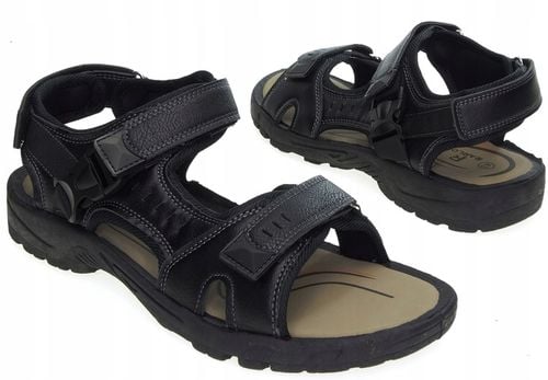 Solidne regulowane sandały klapki na Arena.pl