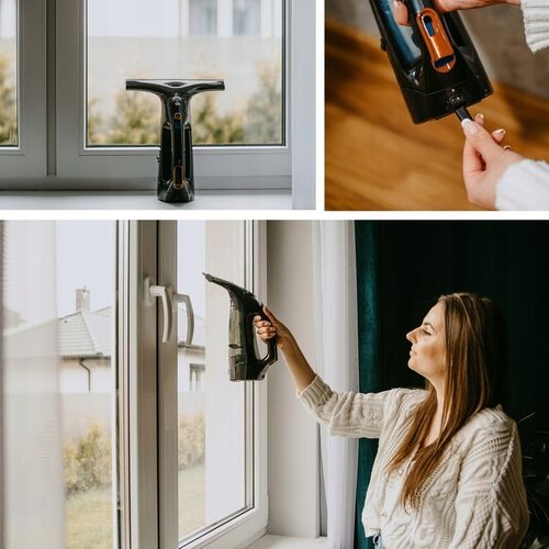 MYJKA DO OKIEN SZYB AKUMULATOROWA TELESKOP WYSOKIE OKNA + 1L PŁYNU DO na Arena.pl