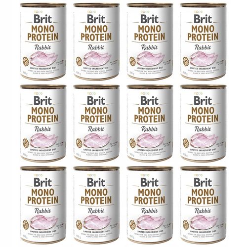 BRIT MONO PROTEIN RABBIT 12x400g na Arena.pl
