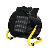 Nagrzewnica elektryczna PTC 2,0kW, okrągła, czarna DEDRA DED9930C ceramiczny element grzejny