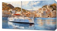 Obraz 70x40cm Dryfowanie na Wodzie