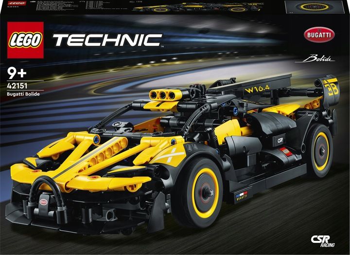 LEGO TECHNIC 42151 SAMOCHÓD WYŚCIGOWY BOLID BUGATTI AUTO SPORTOWE SPEED zdjęcie 9