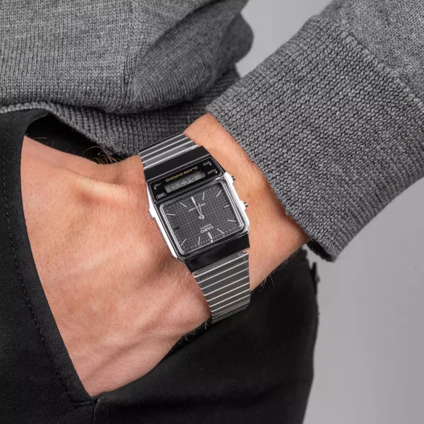 ZEGAREK UNISEX CASIO Vintage Dual Time AQ-800E-1ADF  + BOX zdjęcie 5