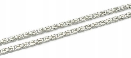 Łańcuszek Srebrny Splot Królewski 3,00 mm Pełny Diamentowany Grawer Gratis na Arena.pl