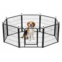 kojec metalowy, klatka dla psa z bramką,  wybieg, 8 paneli 80x80 kot32