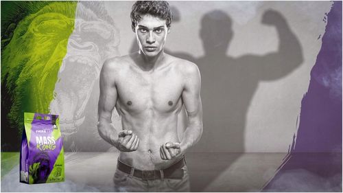 ODŻYWKA NA MASĘ GAINER GEJNER MASS KALORIE BIAŁKO PROTEIN 3000g Hiro.Lab na Arena.pl