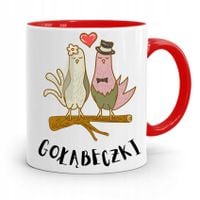 Kubek Czerwony Dla Dziewczyny Z Nadrukiem Ze Zdjęciem