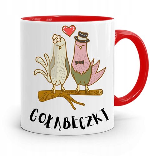 Kubek Czerwony Dla Dziewczyny Z Nadrukiem Ze Zdjęciem na Arena.pl