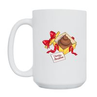 KUBEK "MERRY CHRISTMAS" Wzór - Duży 450 ml