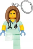 Breloczek LEGO z latarką: Pielęgniarka