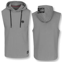 Męski Tank top z kapturem Pitbull Bawełniany bez rękawów Spandex Hilltop