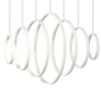 LAMPA wisząca VERTIGO ML335 Milagro dekoracyjna OPRAWA zwis LED 86W 4000K LISTWA sufitowa biała