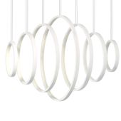 LAMPA wisząca VERTIGO ML335 Milagro dekoracyjna OPRAWA zwis LED 86W 4000K LISTWA sufitowa biała