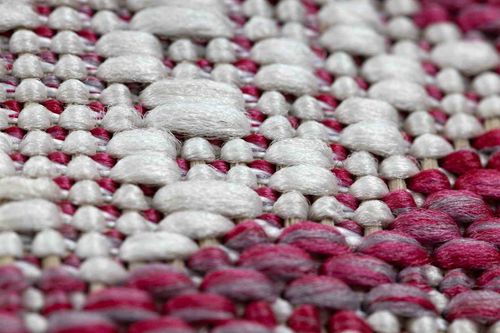 RUG/LU/VINEA/GRID/CREAM+PINK/120x170 na Arena.pl