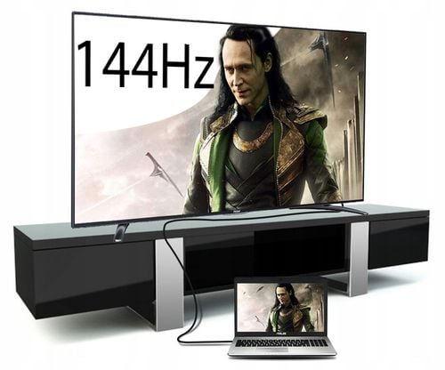 KABEL HDMI HIGH SPEED 2.1 8K 4K 3M 144Hz MOCNY PRZEWÓD AUDIO 3D na Arena.pl